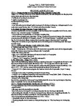 Đề cương môn Lịch sử Lớp 11